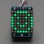 Adafruit Mini 0.8" 8x8 LED Matrix w/I2C Backpack - Pure Green