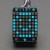 Adafruit Mini 8x8 LED Matrix w/I2C Backpack - Blue