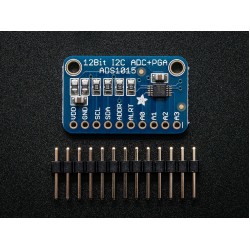 ADS1015 12-Bit ADC - 4 Channel with Programmable Gain Amplifier